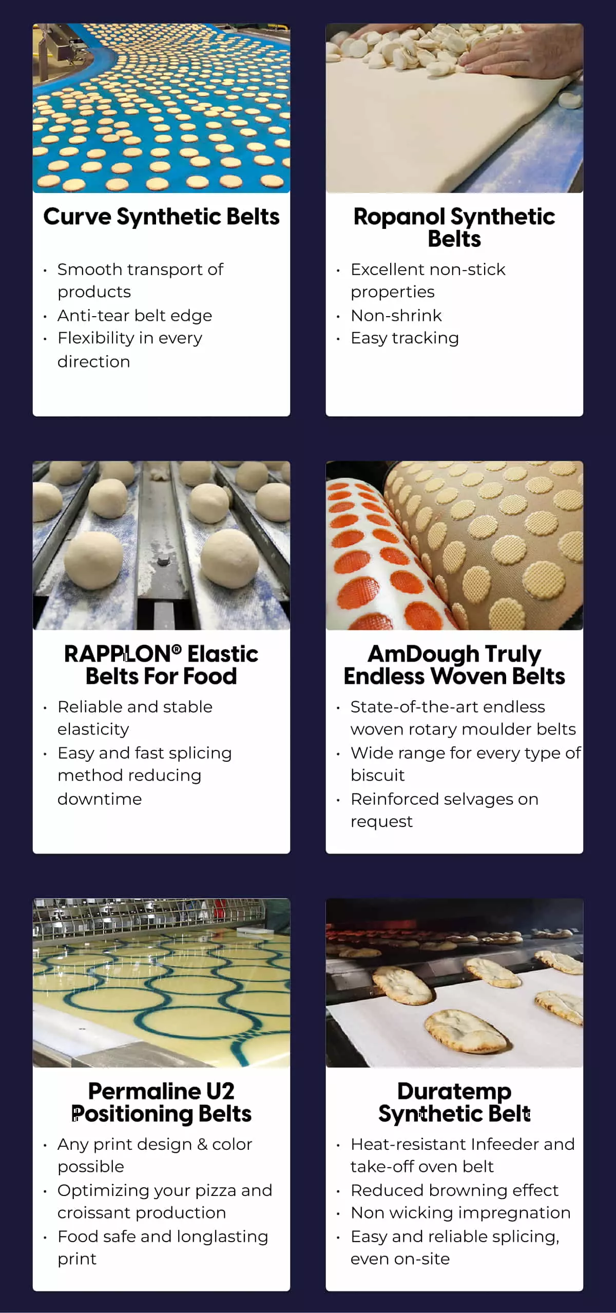 conveyor belt untuk produksi makanan 6